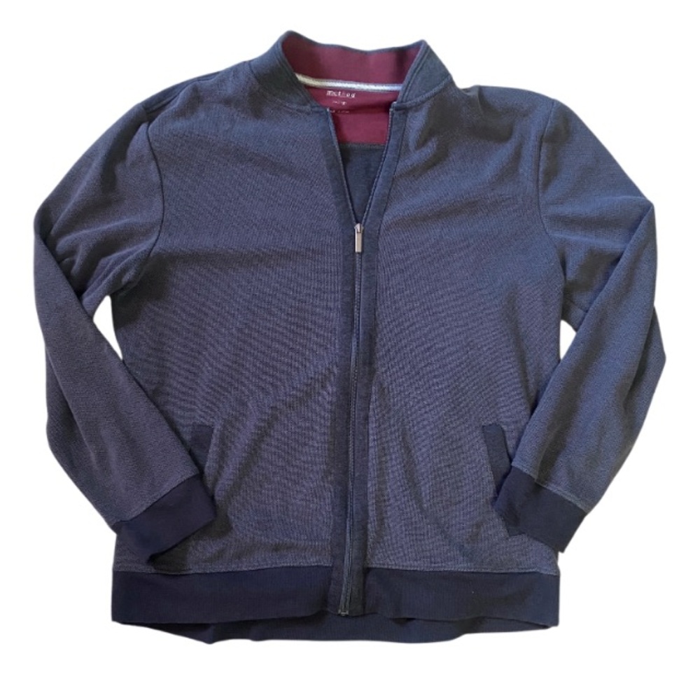 Method Men’s Gray Zip Up Sweater Size XL / Armpit to Armpit 24in; Length 30in